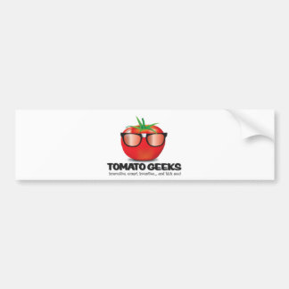 Tomato Geek Stuff Bumper Sticker