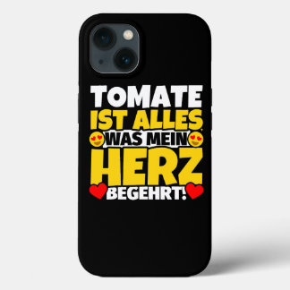 Tomato gifts for tomato lovers iPhone 13 case