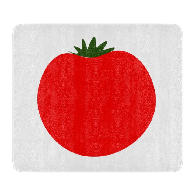 Tomato Glass cutting board (Front)