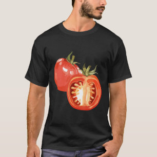 Tomato Halloween Group Costume Salad Vegan Vegetar T-Shirt