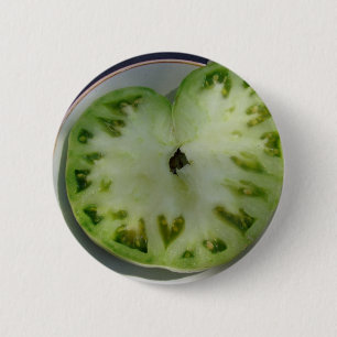 Tomato Hearts 6 Cm Round Badge