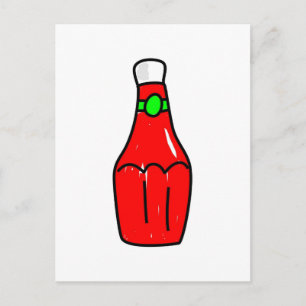 Tomato Ketchup Postcard