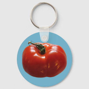 Tomato Key Ring
