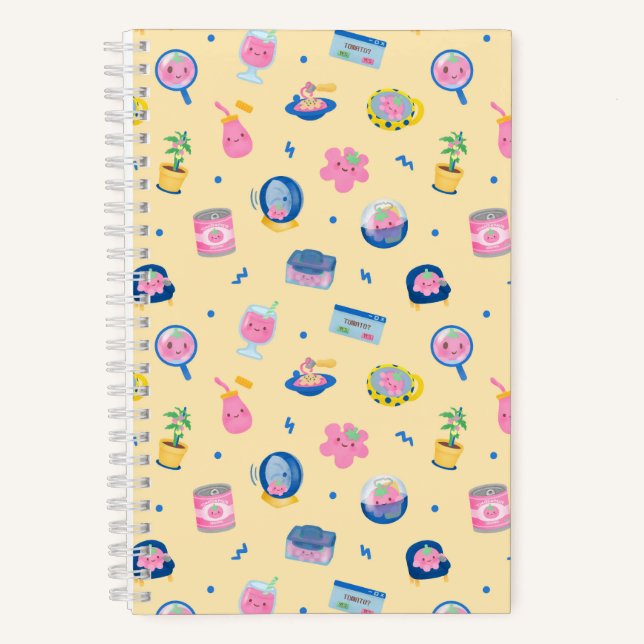 Tomato Life Yellow Notebook (Front)