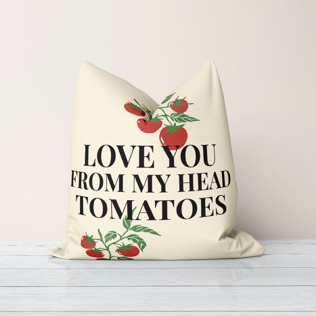 Tomato Love Note Farm-to-Table Fresh Cushion (Creator Uploaded)