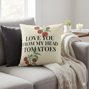 Tomato Love Note Farm-to-Table Fresh Cushion
