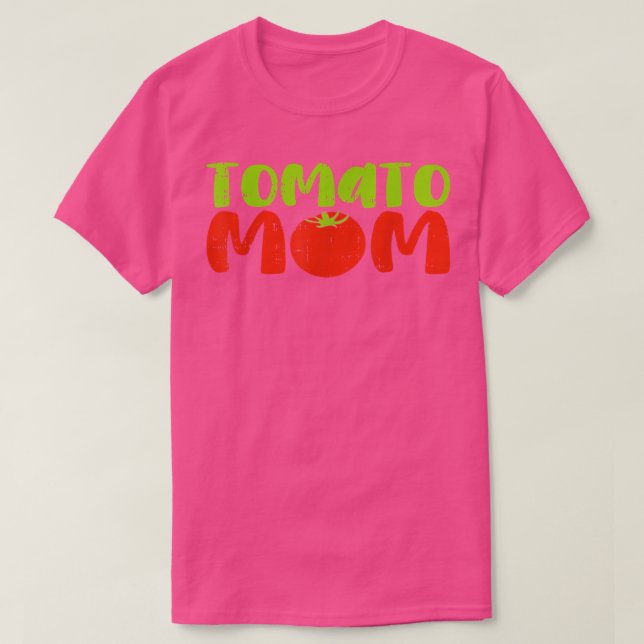 Tomato Mum  T-Shirt (Design Front)