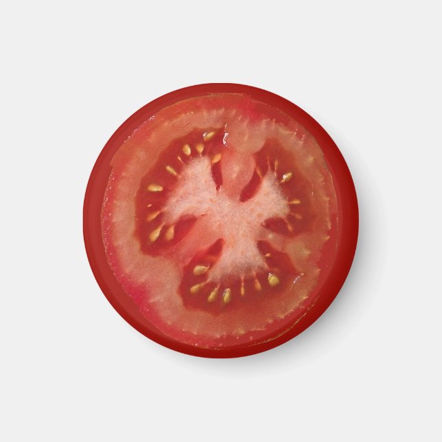 Tomato novelty kitchen fridge magnet (Front)