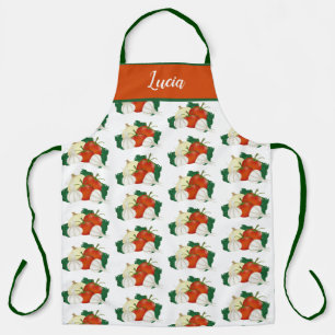 Tomato Onion Pepper Salsa Personalized Apron