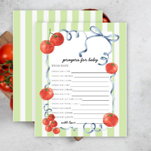Tomato - Party game   prayers for baby