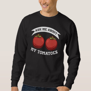 Tomato Plant Garden Vegan Sweatshirt