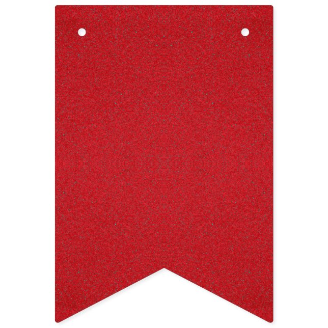 Tomato Red Custom Bunting Banner (First Flag)