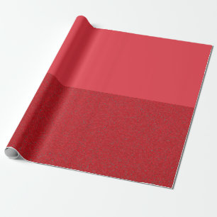 Tomato Red Duo Tone Wrapping Paper – Customisable