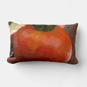 Tomato Red Lumbar Cushion