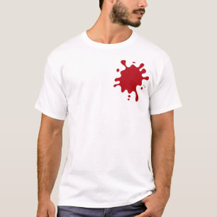 Tomato-Red Mini Splash Pocket Tee – Customisable