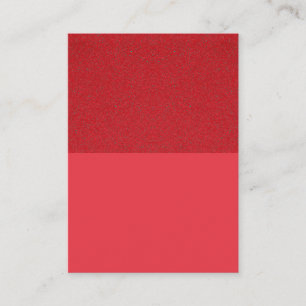 Tomato Red Noise Custom Calling Cards