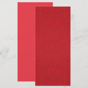 Tomato Red Noise Flat Cards – Customisable