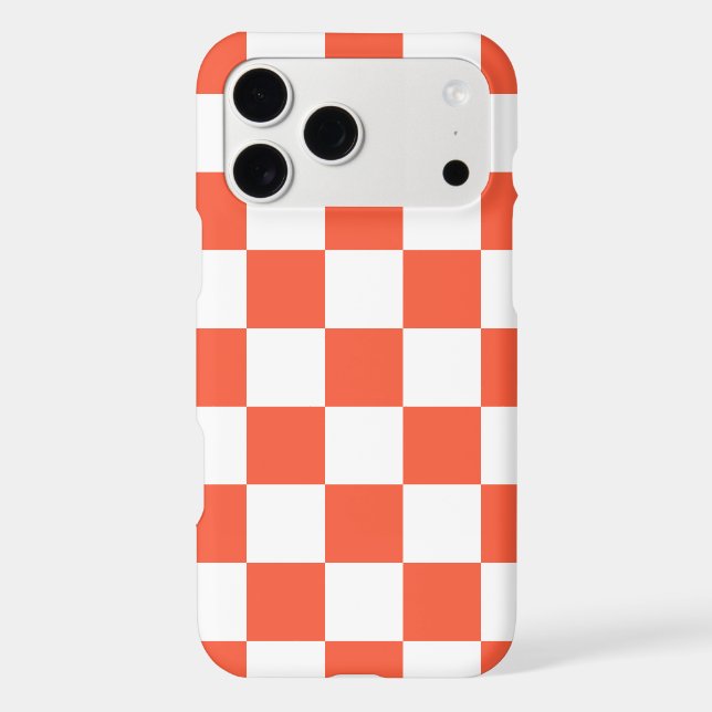 Tomato Red Retro Check (Back)