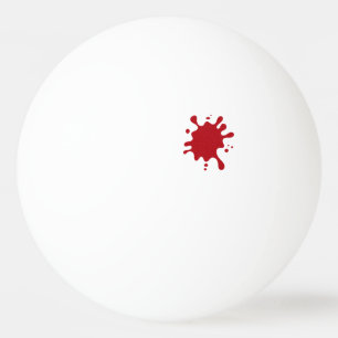 Tomato Red Splash Ping-Pong Ball – Customisable