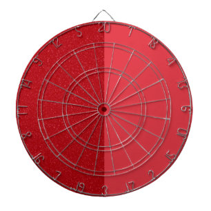 Tomato Red Split Dartboard – Customisable