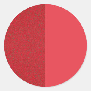 Tomato Red Split Texture Sticker – Customisable