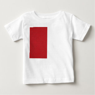 Tomato Red Vertical Block Baby Tee – Customisable