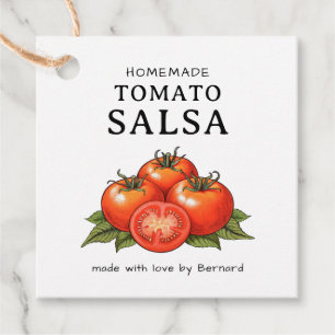 Tomato Salsa label