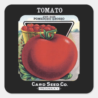 Tomato Seed Packet Label