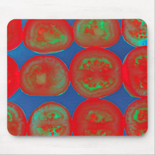 Tomato slices mouse pad
