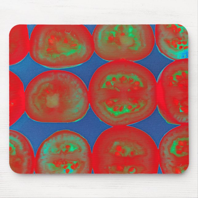 Tomato slices mouse pad (Front)