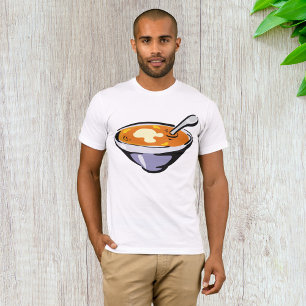 Tomato Soup Bowl with Spoon T-Shirt