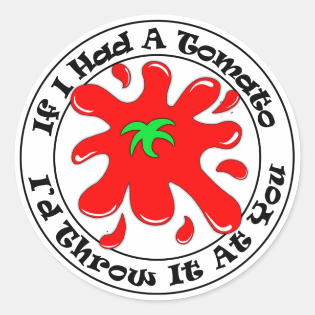 Tomato Sticker (Front)