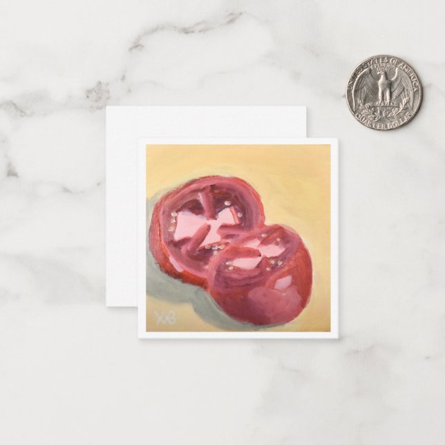 Tomato Study Card (Front/Back In Situ)