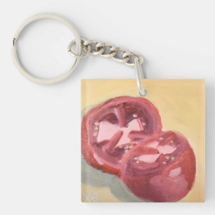 Tomato Study Key Ring