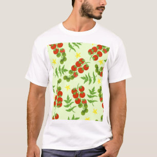 Tomato Tango: Vintage Vegetable Print T-Shirt