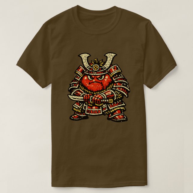 Tomato Tank — Funny Vegetable Heavy Samurai  (Design Front)