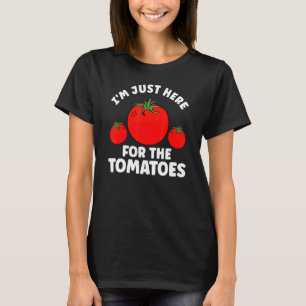 Tomato Vegetable Tomatoes Vegetarian Vegan Food T-Shirt