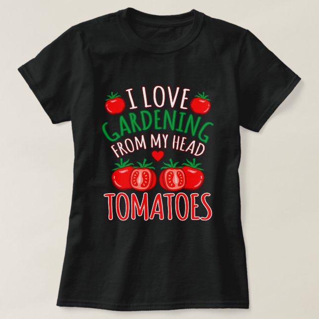 Tomato Vegetables Funny Tomato Costume T-Shirt (Design Front)