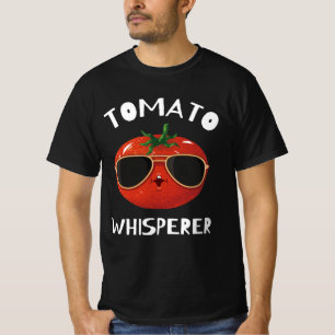 Tomato Whisperer Gardening Tending Garden Farmers T-Shirt