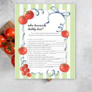 Tomato - Who knows daddy best game