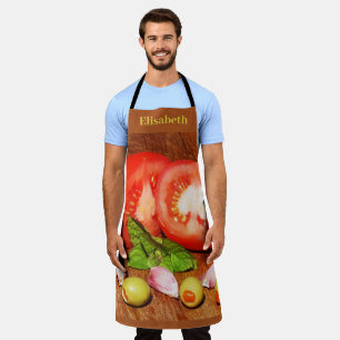 tomato with onion  apron