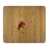 Tomatocide Chalk Outline Blood Spatter Crime Scene
