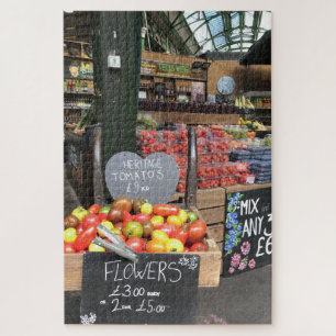 Tomatoes, Borough Market, London, United Kingdom Jigsaw Puzzle