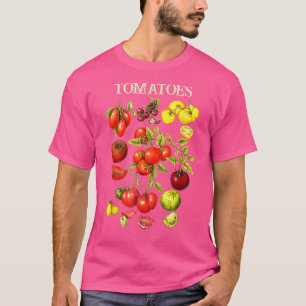 Tomatoes Funny Gardener Garden Gardening Tomato Bo T-Shirt