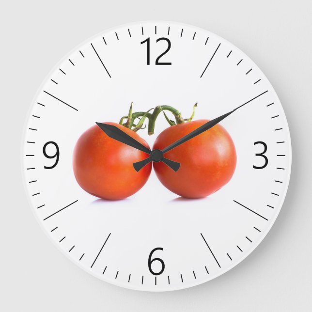 tomatoes large clock (Front)