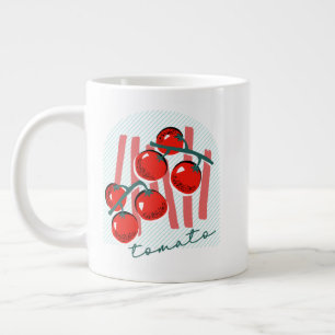 Tomatos Italy Farmers Market Large Coffee Mug