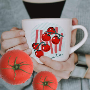 Tomatos Italy Farmers Market Latte Mug