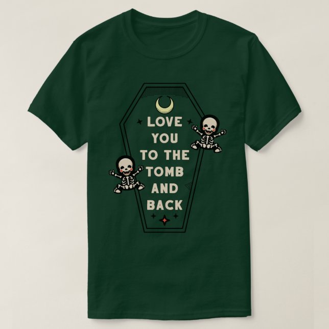 Tomb and Back T-Shirt (Design Front)