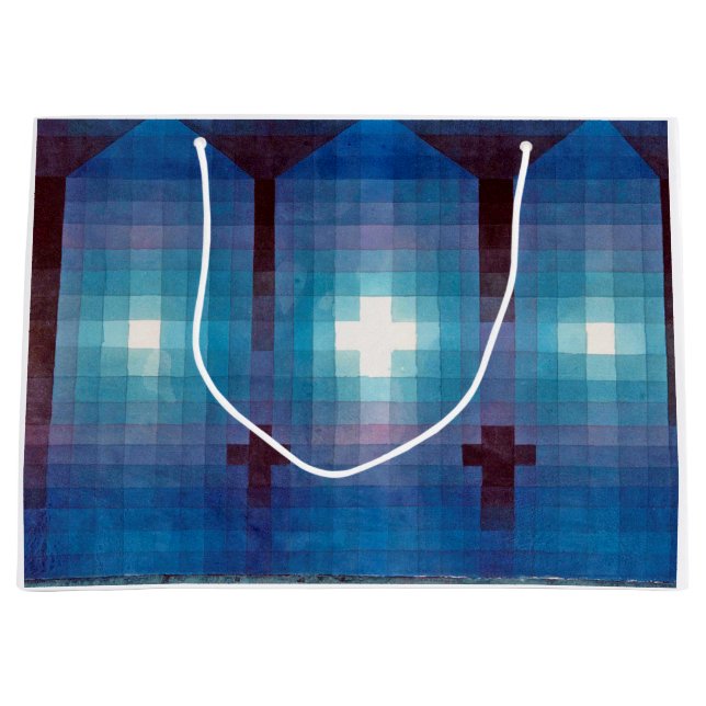 Tomb in Three, Klee Large Gift Bag (Front)