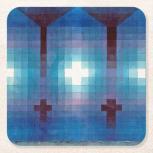 Tomb in Three, Klee Square Paper Coaster